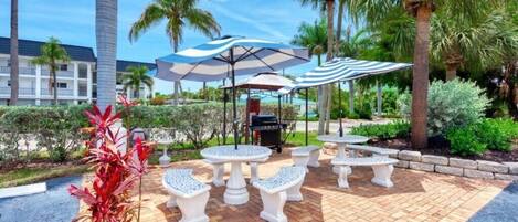 Opções para refeição ao ar livre