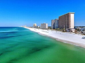 On the beach - 🌊Private Hot Tub-Gulf Front Pool Views-XL Balcony-3BR Hidden Dunes 1603🌊 (Panama City Beach)