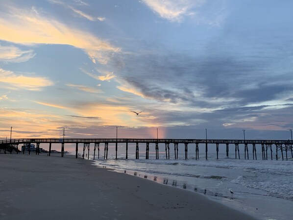 Aan het strand