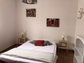 4 bedrooms, iron/ironing board, travel crib, WiFi