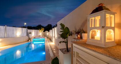 Sunset Bay Pool Villa Sardinia Heated Swimming Private Pool with Whirlpool