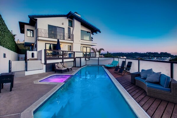 Außenpool, beheizter Pool