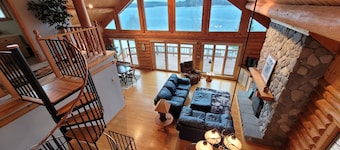 Panoramic Island studded views! Spectacular ledge rock setting!