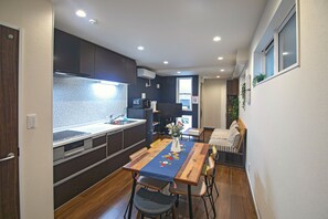 Private Vacation Home, Non smoking | Living area | 32-inch flat-screen TV with cable channels, TV - Casas-K Nishikujyo (Osaka)