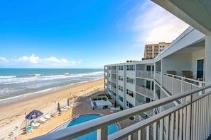 Property grounds - Wake Up to Waves: Penthouse Condo w/ Direct Ocean Views & Heated Pool 🌊 (Satellite Beach)