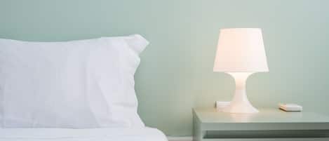 1 slaapkamer, een bureau, internet, beddengoed