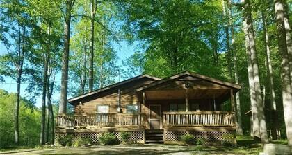 Maple Creek Cabin, Fireplace+Fire Pit, Grill & Wi-Fi, Private, Nearby Skiing!