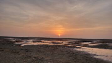 In Strandnähe, Liegestühle