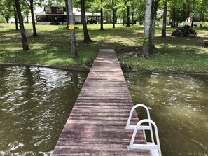 Property grounds - Waterfront with private boat ramp and dock for Fishermen and Families (Cedar Bluff)