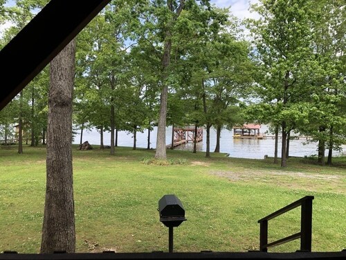 Waterfront with private boat ramp and dock for Fishermen and Families