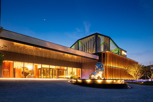 Fachada de la propiedad