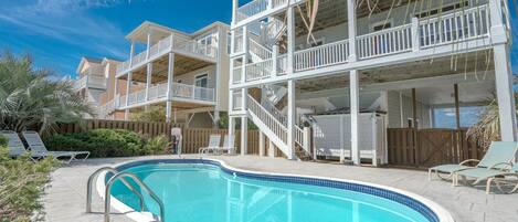 Außenpool, beheizter Pool