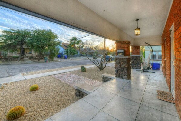 Enceinte de l’hébergement