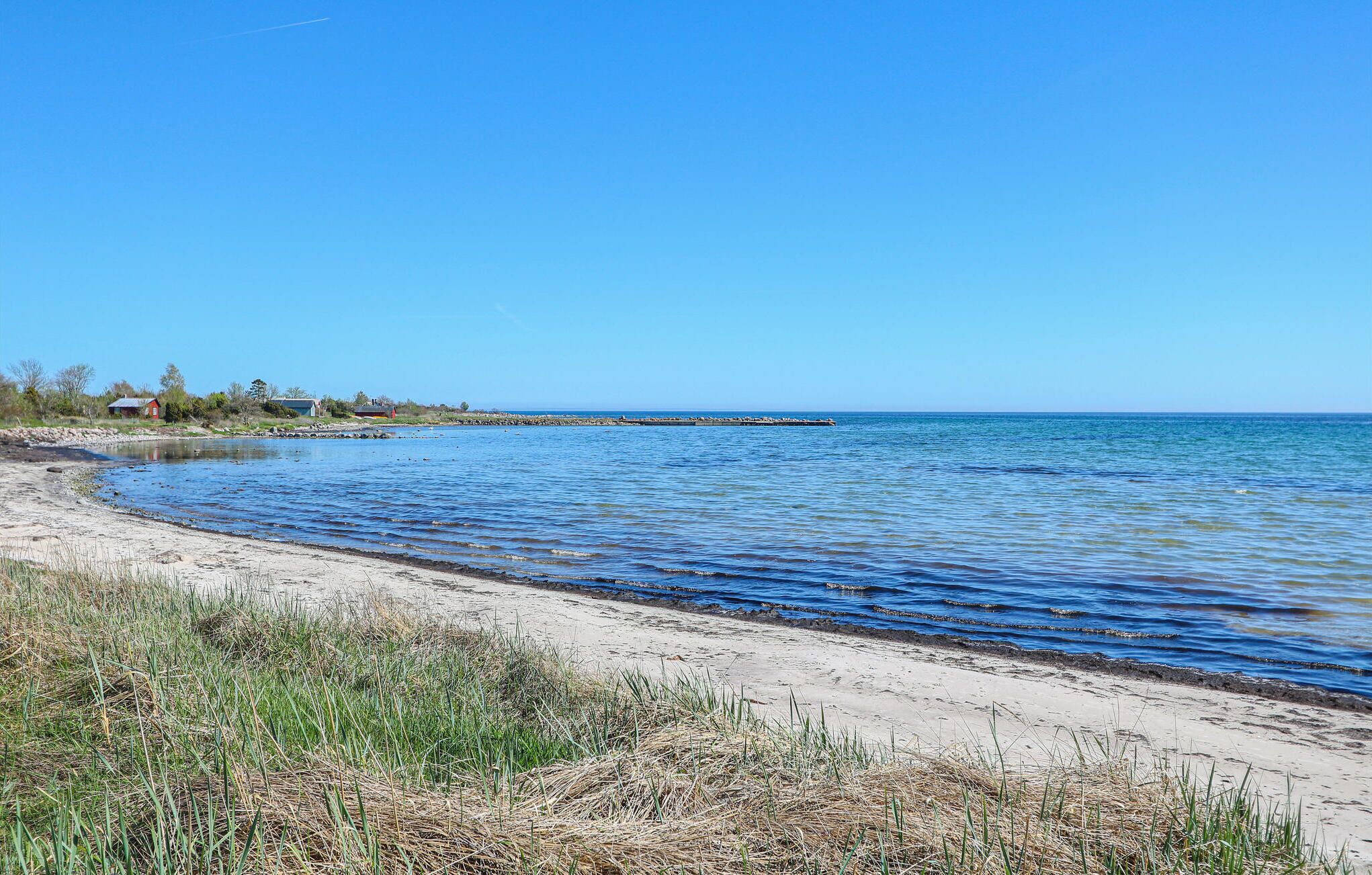 Nära stranden och fiske
