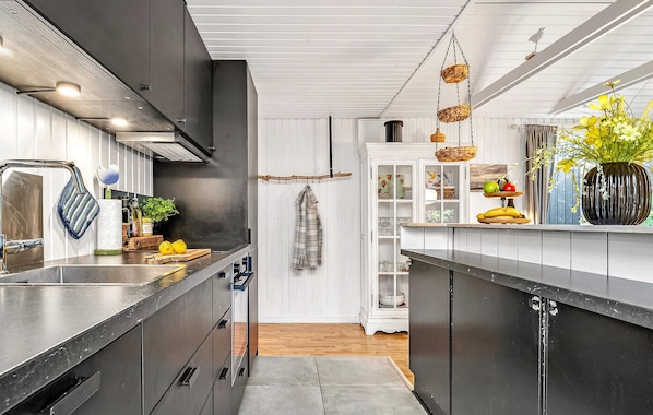 Kühlschrank, Ofen, Herdplatte, Geschirrspüler