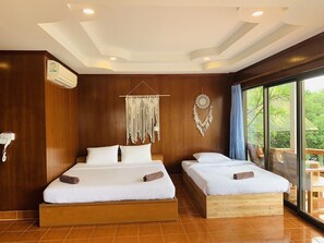 Superior Triple Room, Sea View A4 - A6 | Bộ đồ giường kháng dị ứng, truy cập Internet không dây miễn phí 