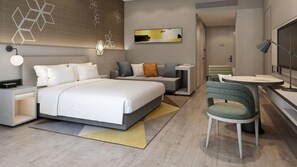 In-room safe, desk, iron/ironing board, free WiFi - Hyatt Place Beijing Shiyuan (Yanqing)