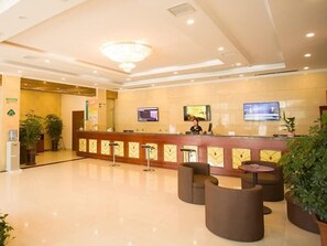 Lobby - Greentree Inn Zaozhuang Tengzhou Fuqian Road Longquan Square Business Hotel (Zaozhuang)