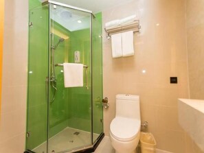 Bathroom - Greentree Inn Shijiazhuang Xinji City Shifu Street Business Hotel (Shijiazhuang)