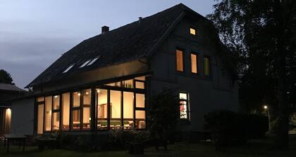 Old villa on the Schlei, between the North Sea and the Baltic Sea