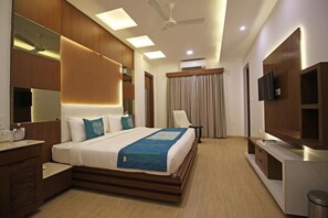 Chambre Deluxe | Rideaux occultants, chambres insonorisées, Wi-Fi gratuit, draps fournis