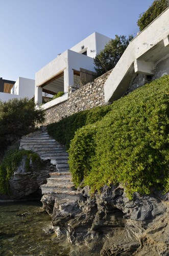 Amorgos the olive garden above the sea II