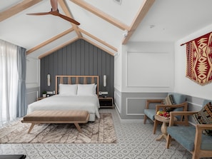 Estudi en suite Deluxe | Minibar, caixa forta a l'habitació i escriptori
