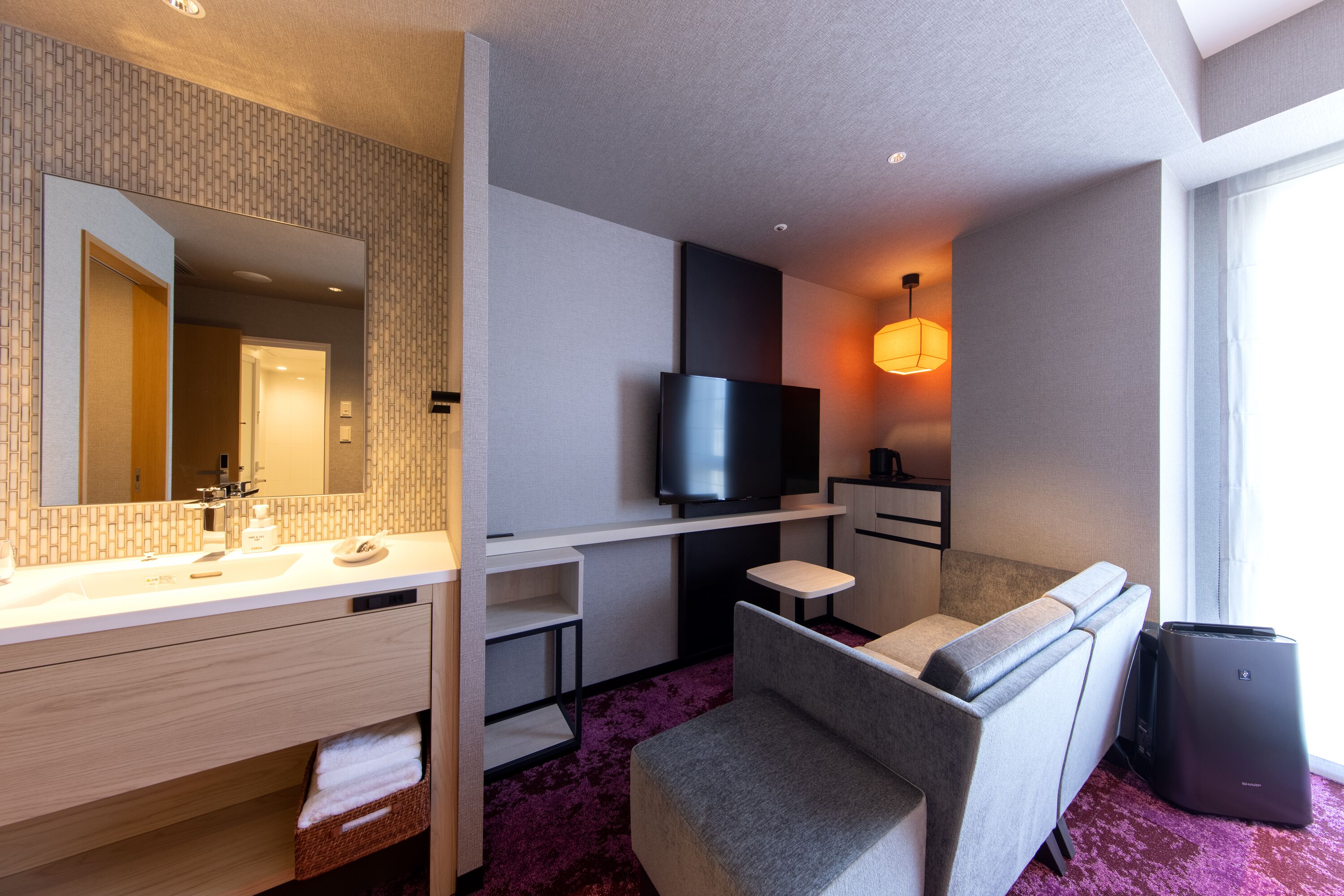 1 bedroom, blackout curtains, iron/ironing board, free wifi