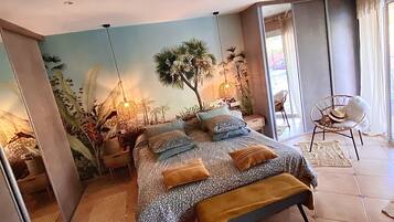 4 soverom, strykejern/-brett, wi-fi (inkludert) og sengetĂžy