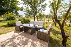 Apartment (Three Bedroom Apartment) | Balcony - Apartment With Sauna pr' Geci (Brezice)