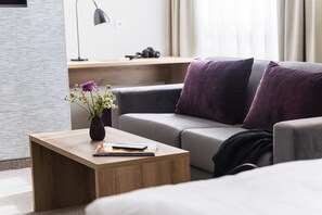 Junior-studio | Untuvapeitot, silitysrauta/-lauta, ilmainen Wi-Fi, vuodevaatteet