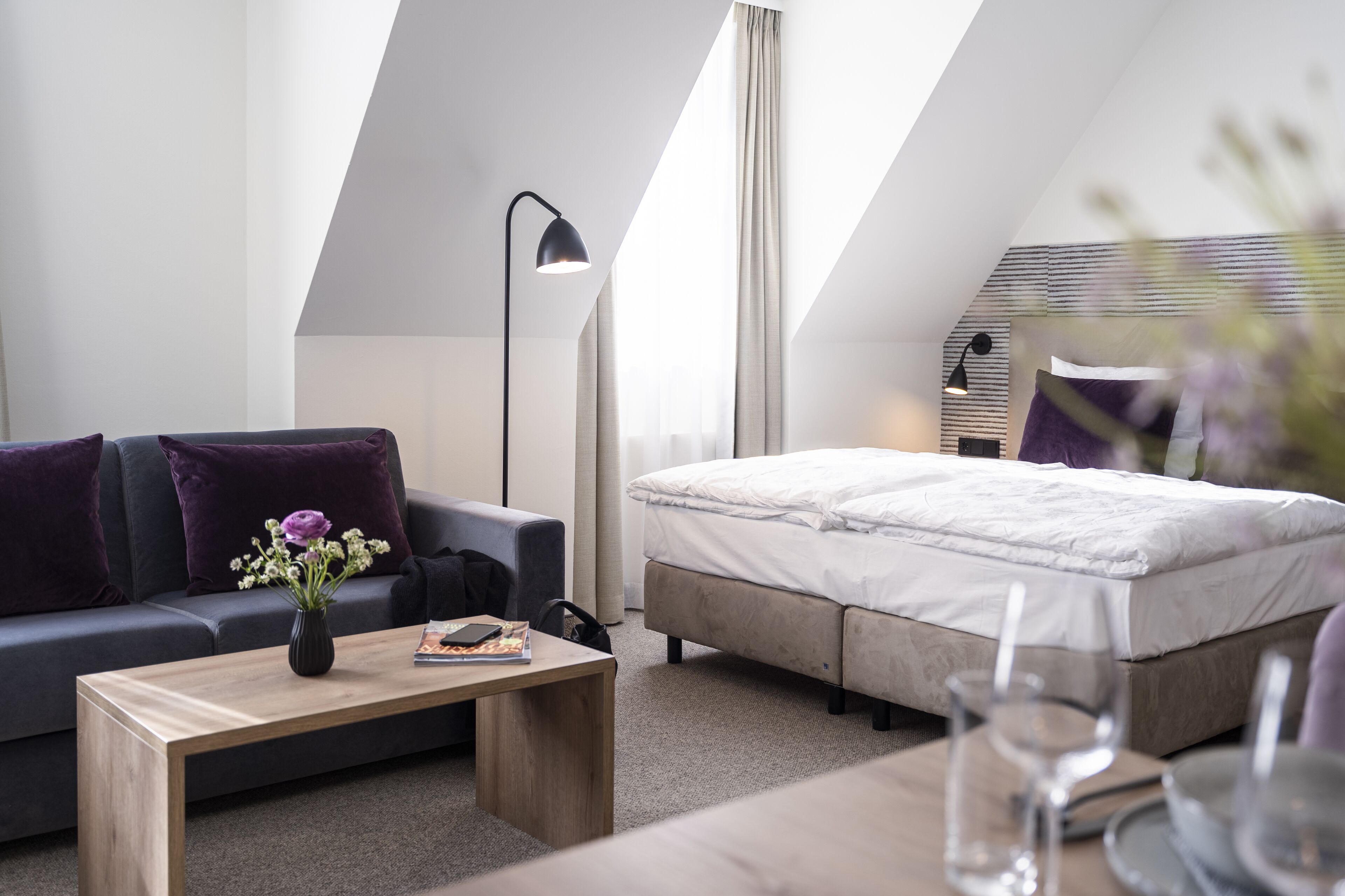 junior studio | 1 bedroom, down duvets, iron/ironing board, free wifi