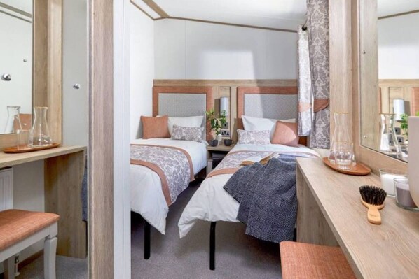 Cabaña | 2 dormitorios, wifi gratis, ropa de cama