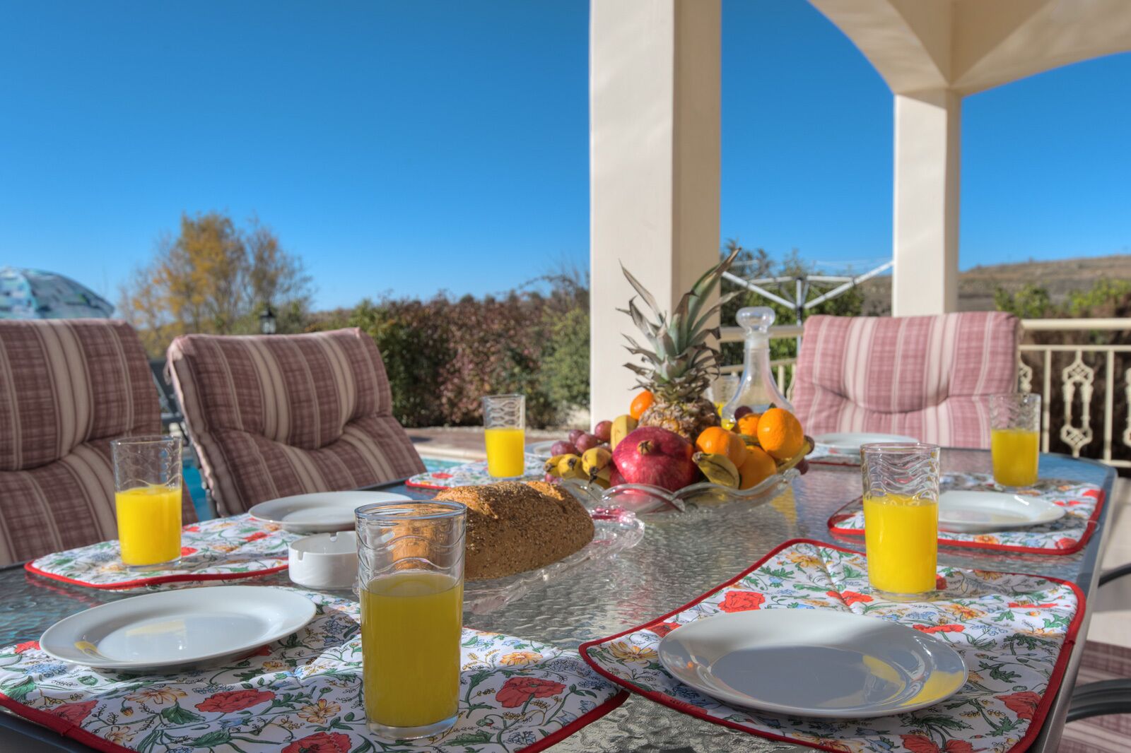 Udendørs spisemuligheder