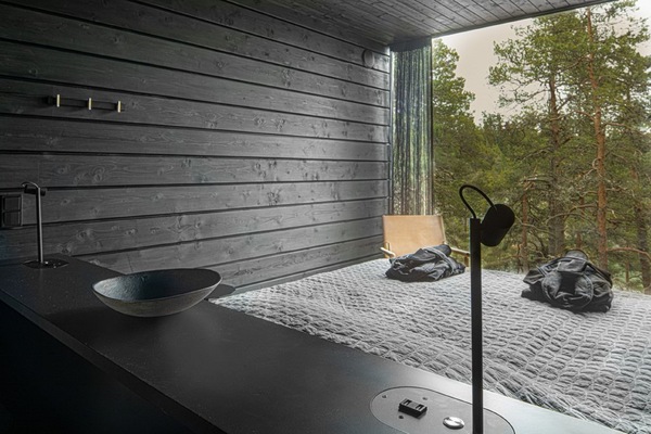 Ropa de cama de alta calidad y minibar