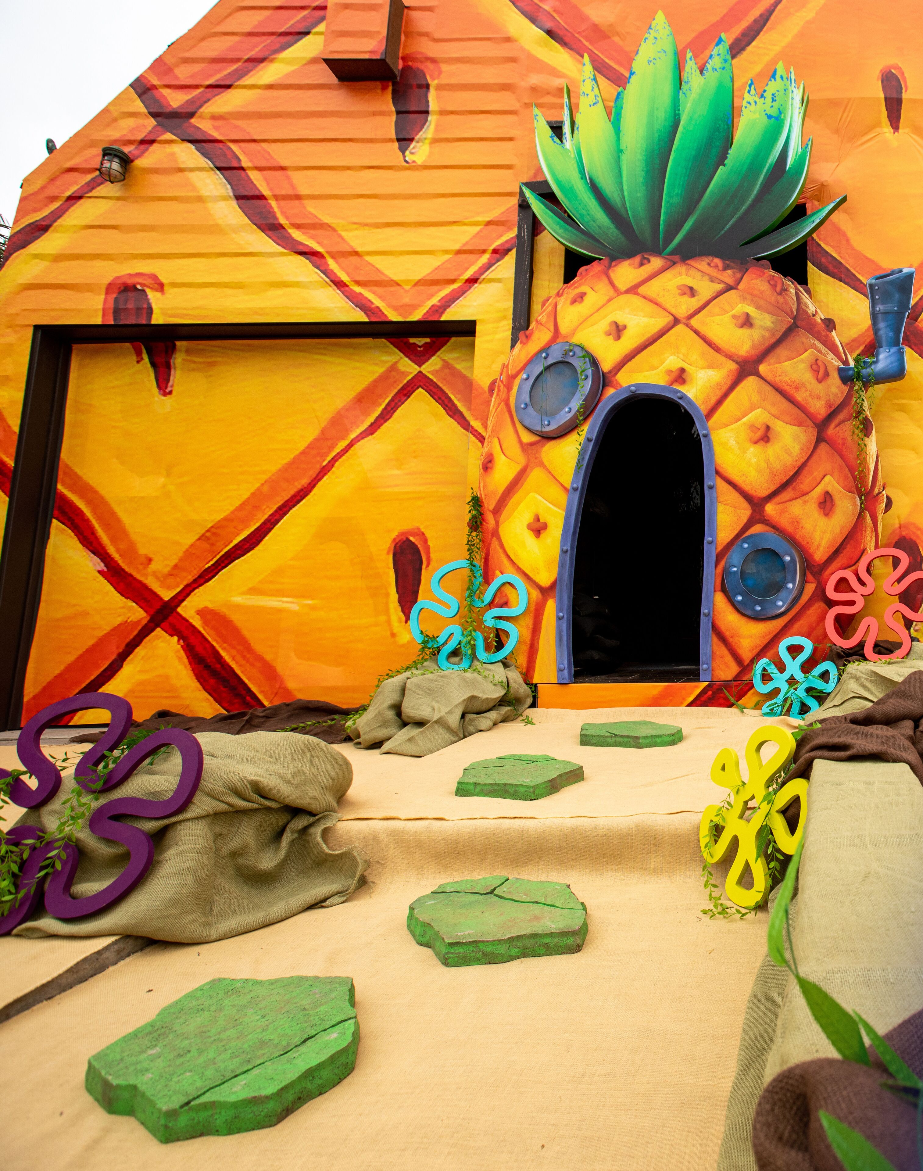 Ahoy! Welcome to the Water Tower inspired by the world of SpongeBob Squarepants.