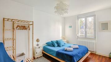 2 chambres, bureau, fer et planche Ă repasser, Wi-Fi gratuit