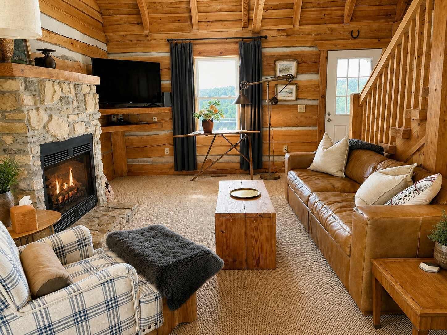 Scenic Log Cabin In Meadows Of Dan - 維珍尼亞