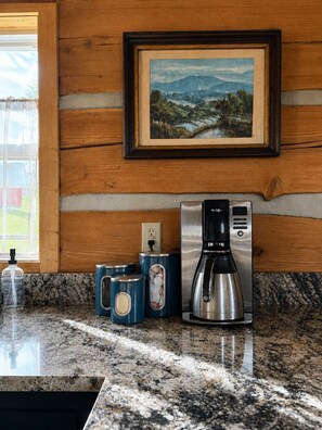 Interior - Scenic Log Cabin in Meadows of Dan (Meadows of Dan)