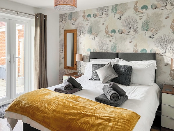 2 makuuhuonetta, ilmainen Wi-Fi, vuodevaatteet