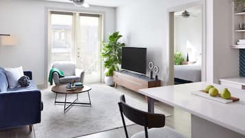 2 bedrooms, individually furnished, desk, iron/ironing board