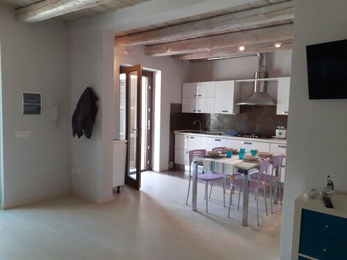 Pergola with bougainvillea