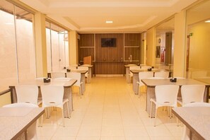 Free daily self-service breakfast 
