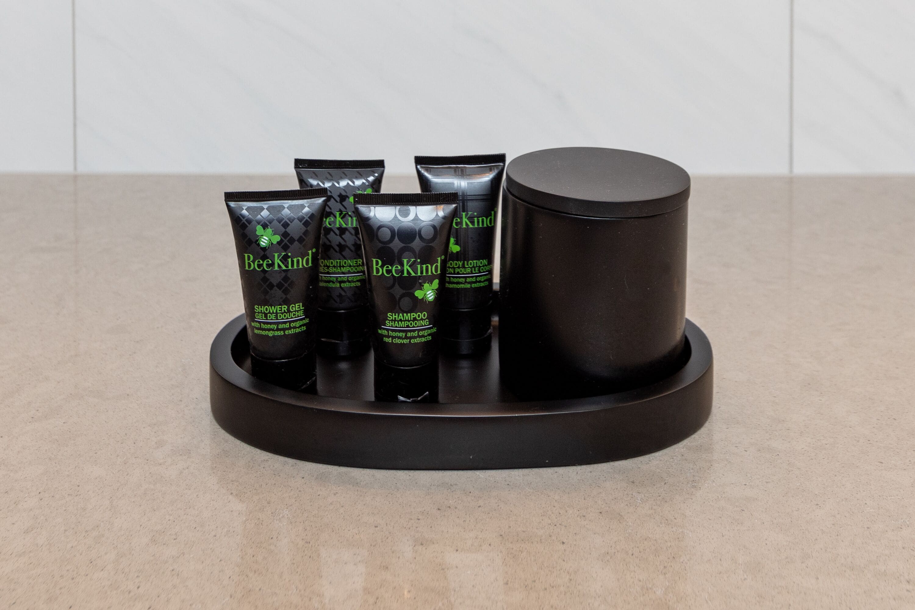 hair dryer, bathrobes, towels, soap