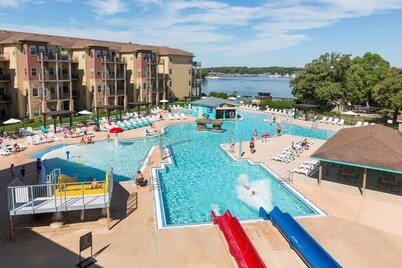 Lake Front Condo on East Lake Okoboji in Bridges Bay Resort.