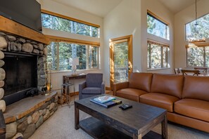 Condo, 3 Bedrooms | Living room - Bridgepoint Condominiums by Alpine Lodging Sun Valley (Ketchum)