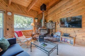 Condo, 2 Bedrooms | Living room - Smokey Plaza Condo 1 by Alpine Lodging Sun Valley (Ketchum)