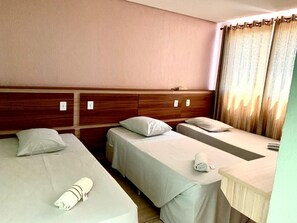 Wi-Fi de cortesia, roupa de cama
