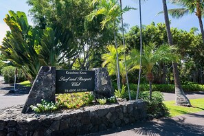 Appart'hôtel, plusieurs lits, vue oc éan (Keauhou Kona Surf & Racquet Club #1-1) | Enceinte de l’hébergement