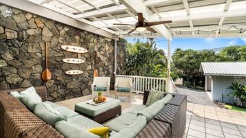 House, Multiple Beds (Surf Temple Cottage) | Balcony